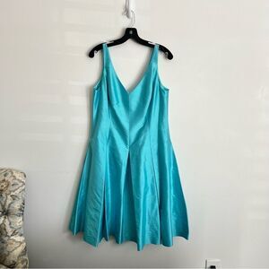 Vintage Lauren Ralph Lauren Turquoise Dress 10 NWT New Sleeveless